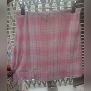  Cult Favorite Pink Plaid Cotton
